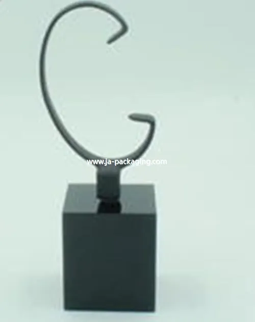 C-anel de relógio de borracha preta